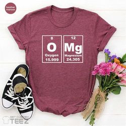elements shirt,element symbols t-shirt,chemistry t shirt,science shirt,funny chemistry tee,periodic table elements shirt