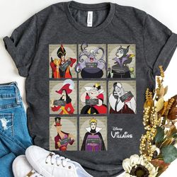 disney villains mugshot squad ursula evil queen cruella shirt, magic kingdom