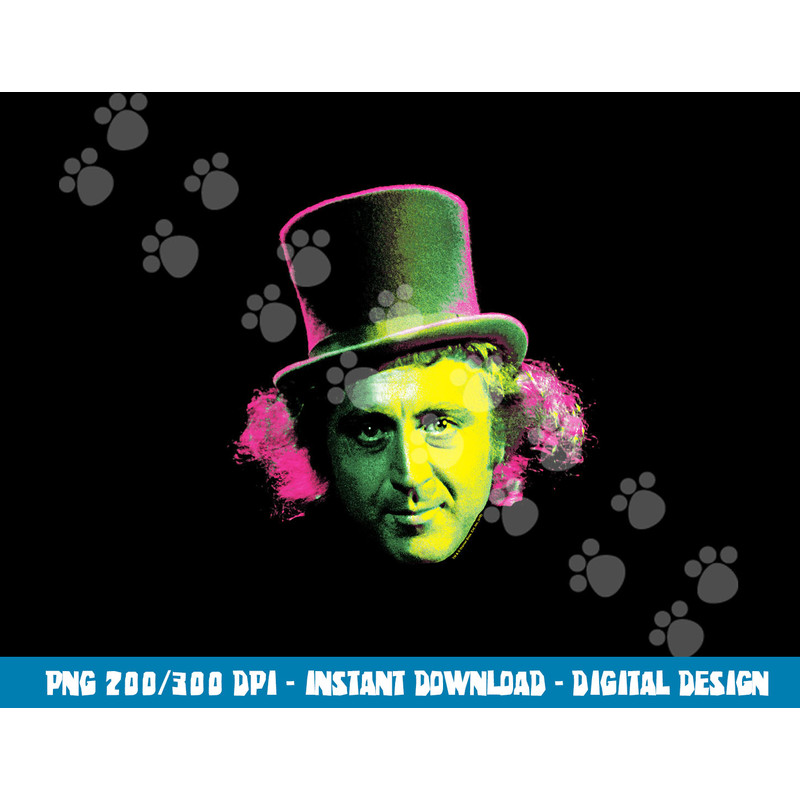 Willy Wonka Face Longsleeve T Shirt Long Sleeve  png, sublimation .jpg