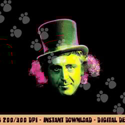 willy wonka face longsleeve t shirt long sleeve png, sublimation