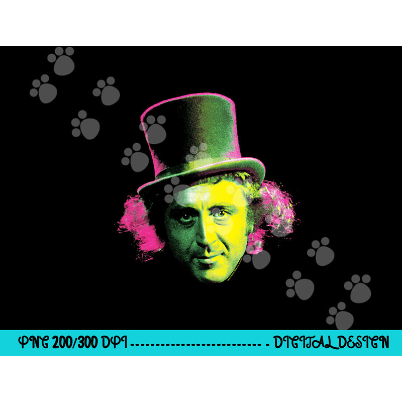 Willy Wonka Face Longsleeve T Shirt Long Sleeve png, sublimation .jpg