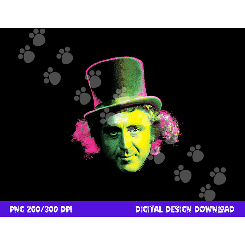 Willy Wonka Face Longsleeve T Shirt Long Sleeve png, sublimation .jpg