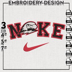 Nike Southern Utah Thunderbirds Embroidery Designs, NCAA Embroidery Files, Southern Utah Machine Embroidery Files