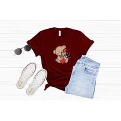 bear love shirt, valentine's day, valentine sweatshirt, valentines' shirt, valentine's gift, valentine's day shirt, coup