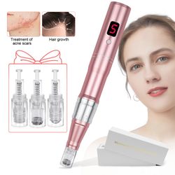 Professional Microneedeling Pen Machine  Skin Care Kit