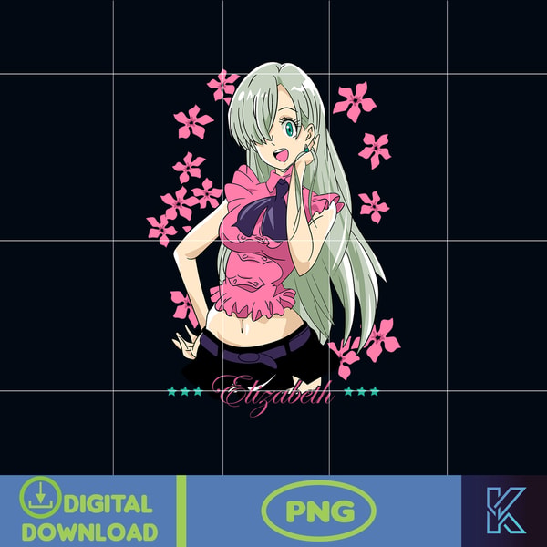 Anime Design PNG Anime Clipart PNG Anime PNG Digital Prints - Inspire ...