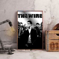 movie poster, film poster, the wire poster, wall art, wall decor, prints, home decor, raw realities unveiled prints