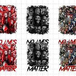 horror characters designs png clipart bundle, horror png bundle, halloween png, horror movies clipart, bundle for commer