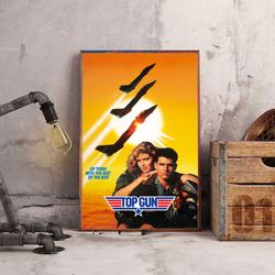 movie poster, film poster, top gun poster, wall art, wall decor, prints, home decor, maverick's skyward journey wall art