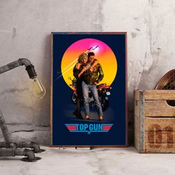 movie poster, film poster, top gun poster, wall art, wall decor, prints, home decor, fighter pilots ascend prints