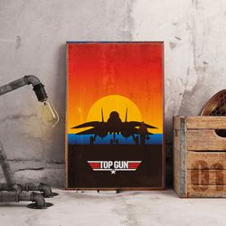 movie poster, film poste, top gun poster, wall art, wall decor, prints, home decor, unmatched air superiority wall decor