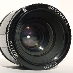 tested MC Volna-9 2.8/50 USSR macro lens for SLR M42 mount LZOS Zenit