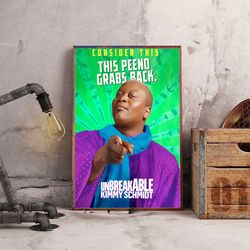 movie poster, film poster, unbreakable kimmy schmidt poster, wall art, wall decor, prints, home decor, laughter amidst