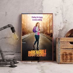 movie poster, film poster, unbreakable kimmy schmidt poster, wall art, wall decor, prints, home decor, kimmy's zany city