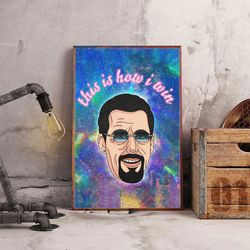 movie poster, film poster, uncut gems poster, wall art, wall decor, prints, home decor, jewelry danger betrayal wall