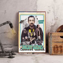 movie poster, film poster, uncut gems poster, wall art, wall decor, prints, home decor, the high roller's gamble wall