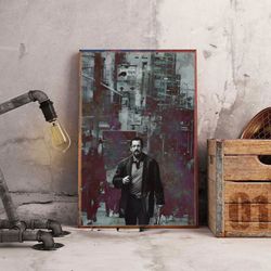 movie poster, film poster, uncut gems poster, wall art, wall decor, prints, home decor, an epic gemstone odyssey prints