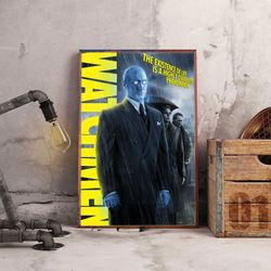 movie poster, film poster, watchmen poster, wall art, wall decor, prints, home decor, watchmen heroes unmasked wall art