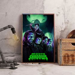 movie poster, film poster, what we do in the shadows poster, wall art, wall decor, prints, home decor, supernatural