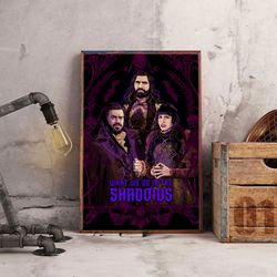 movie poster, film poster, what we do in the shadows poster, wall art, wall decor, prints, home decor, creatures
