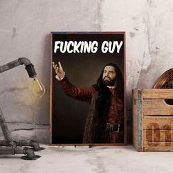 movie poster, film poster, what we do in the shadows poster, wall art, wall decor, prints, home decor, absurdly funny