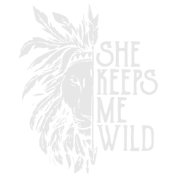 she keeps me wild, lion, hippie svg, boho svg, boho style eps svg png dxf digital download tshirt design vector