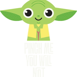 st patricks day svg, star wars yoda pinch me you will not st patricks day svg