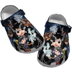 coraline clog shoes unisex, coraline crocs, movie sandals, character movie crocs, coraline, movie crocs
