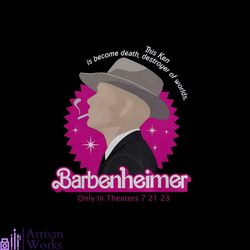 barbenheimer this ken barbie movie png silhouette file