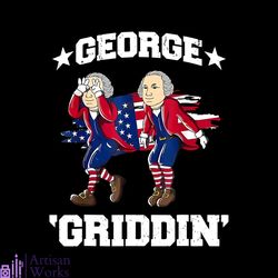 4th of july george washington griddy george griddin png file