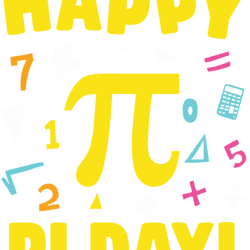 happy pi day svg, spiral pi number t-shirt svg design cut files cricut