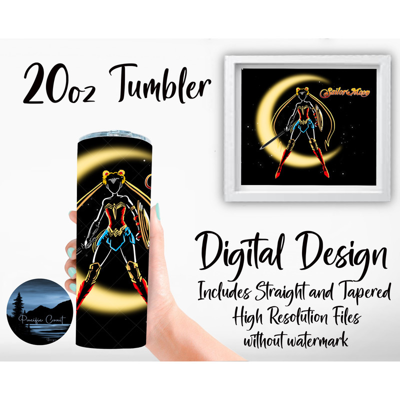 20 oz Tumbler Digital PNG - Sailor Moon Anime inspired.jpg