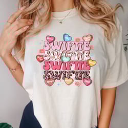 swiftie valentine shirt, cute romantic valentine's day shirt, heart love retro shirt, swiftie lover valentine shirt