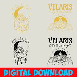 velaris city of starlight png, sjm merch png, city of starlight png, acotar png, acotar velaris png, velaris bundle png