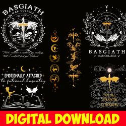 fourth wing bundle png, basgiath war college png, dragon rider png, violet sorrengail, xaden riorson, riders quadrant