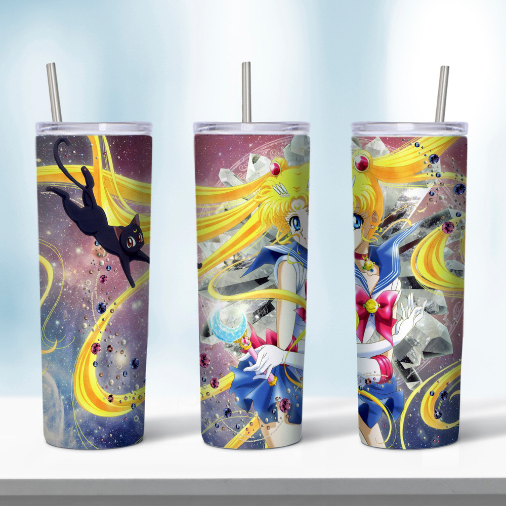 Sailor Moon and Luna tumbler Sailor Moon Tumbler.jpg