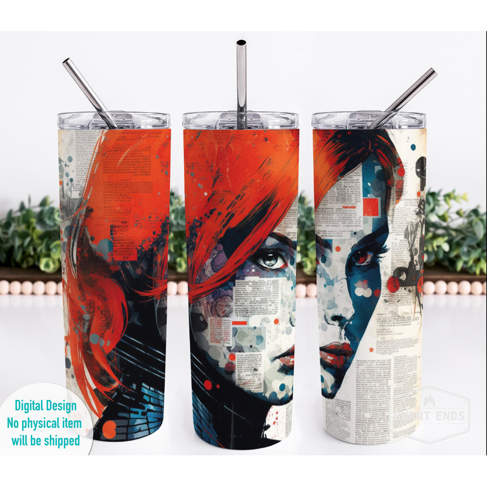 Black Widow Tumbler,Black Widow Skinny Tumbler,Superhero Resurgence Rebirth of Hope Tumbler.png