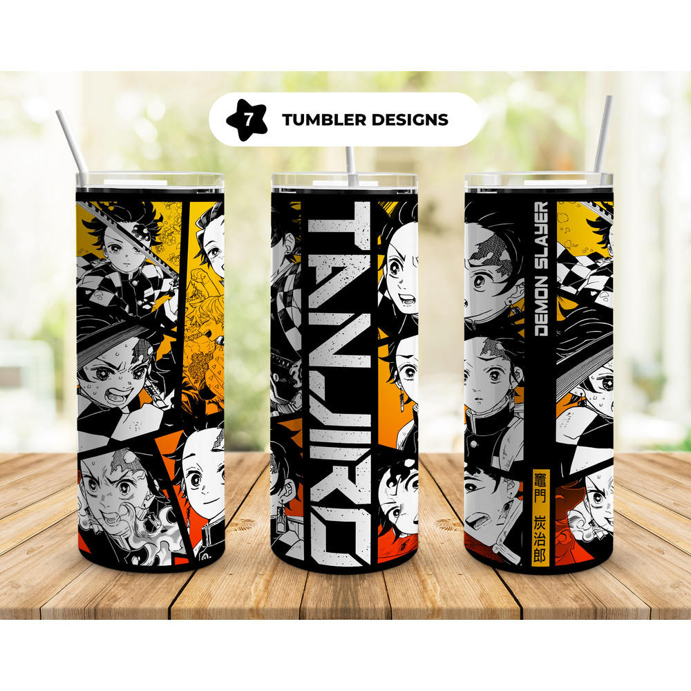 Anime Tumbler Wrap 20oz Straight Tumbler Seamless Design PNG-2.jpg