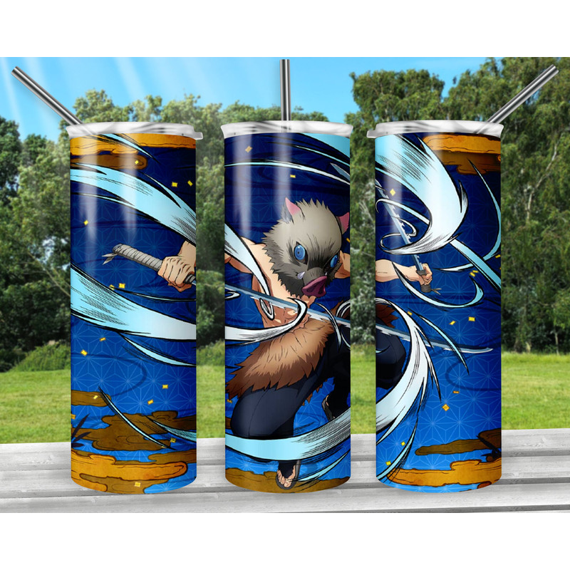 Anime 20oz Sublimation Tumbler Designs, Anime Straight Skinny Tumbler Wrap PNG, Sublimation Design PNG, Digital Download, PNG-4.jpg