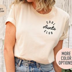 cool aunts club shirt, cool aunts shirt, favorite aunt shirt, cool aunt gift from niece, new aunt shirt, funny cool aun