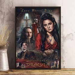 movie poster, film poster, bram stoker's dracula poster, wall art, wall decor, prints, home decor, midnight temptation