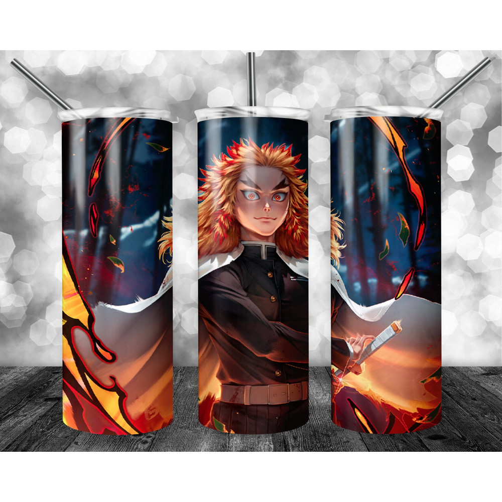Anime 20oz Sublimation Tumbler Designs, Anime Straight Skinny Tumbler Wrap PNG, Sublimation Design PNG, Digital Download, PNG-9.jpg