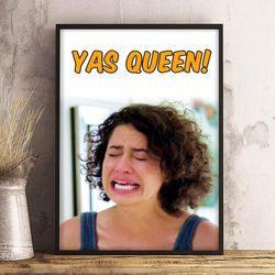 movie poster, film poster, broad city poster, wall art, wall decor, prints, home decor, female friendship fun wall art