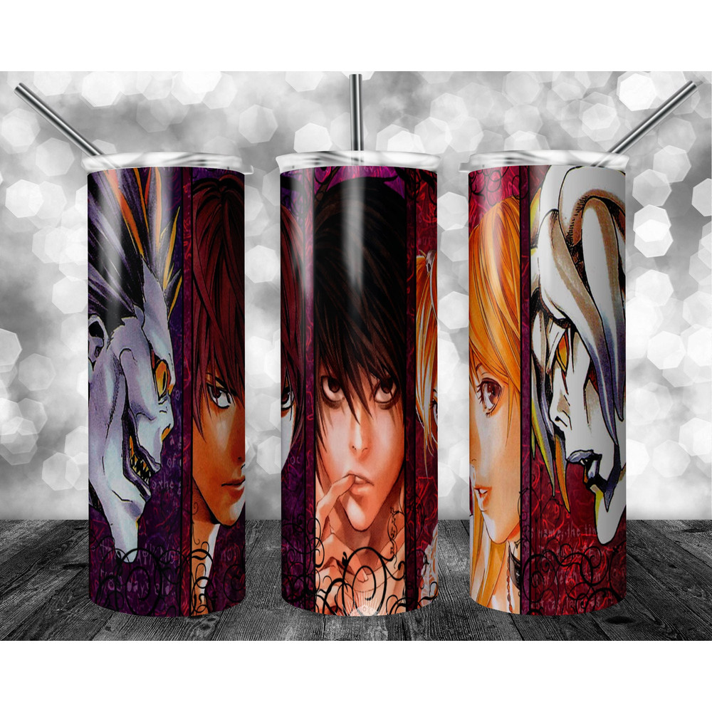 Anime 20oz Sublimation Tumbler Designs, Anime Straight Skinny Tumbler Wrap PNG, Sublimation Design PNG, Digital Download, PNG-25.jpg