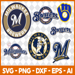 milwaukee brewers bundle svg, sport svg, mlb svg
