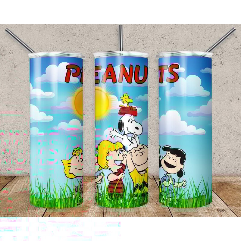 Cartoon 20oz Sublimation Tumbler Designs, Cartoon Straight Skinny Tumbler Wrap PNG, Sublimation Design PNG, Digital Download, PNG-1.jpg