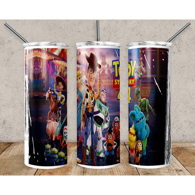 Cartoon 20oz Sublimation Tumbler Designs, Cartoon Straight Skinny Tumbler Wrap PNG, Sublimation Design PNG, Digital Download, PNG-21.jpg