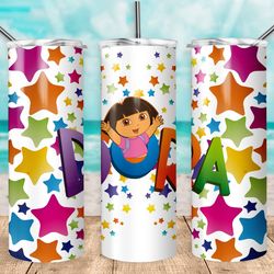 cartoon deer tumbler, cartoon deer skinny tumbler