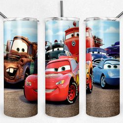 cartoon cars icon tumbler, cartoon cars icon skinny tumbler