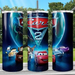 cartoon cars ice cream tumbler, cartoon cars ice cream skinny tumbler